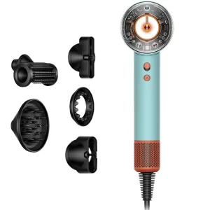 Kit Secador de Cabelo Dyson Supersonic Nural HD16 - 1600W - 220V 50/60Hz - Pátina cerâmica/Topázio