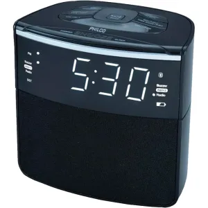 Rádio Relógio Philco PAR3120BT - FM - Bluetooth - Bivolt - Preto