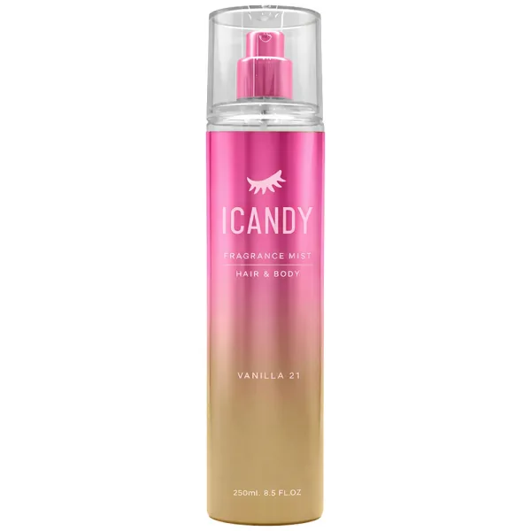 Colônia Body Splash Icandy - Corpo e Cabelo - 250ML - Vanilla 21