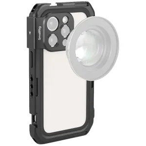 Gaiola de Vídeo SmallRig 5008 - Para iPhone 16 Pro - Preto