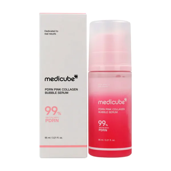 Sérum Facial Medicube PDRN Pink Collagen Bubble - 95mL