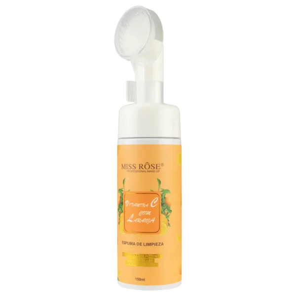 Espuma de Limpeza Facial Miss Rôse Vitamina C com Laranja - 150mL