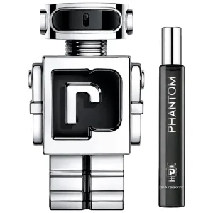 Kit Perfume Paco Rabanne Phantom - Eau de Toilette - Masculino - 100ML + 20ML