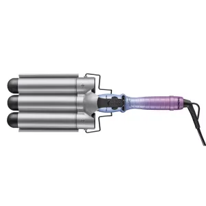 Modelador de Cachos Mondial Juliette MCT-JU-03 - 160W - 210° C - Cerâmica/Triplo - Bivolt - Azul e Roxo