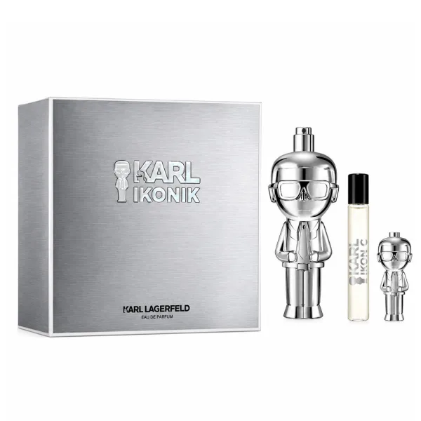 Kit Perfume Karl Lagerfeld Karl Ikonik - Eau de Parfum - Masculino - 100ML + 7,5ML + 4,5ML