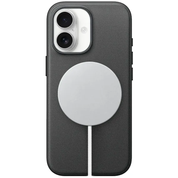 Capa Protetora Apple TechWoven Case Magsafe - Para Iphone 16 - Poliéster - Preto