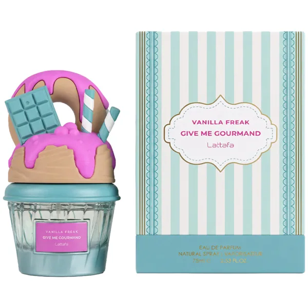 Perfume Lattafa Give Me Gourmand Vanilla Freak - Eau de Parfum - Feminino - 75ML
