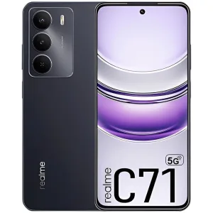 Celular Realme C71 5G RMX3943 - 6/128GB - 6.67'' - Dual-Sim - Carbon Black
