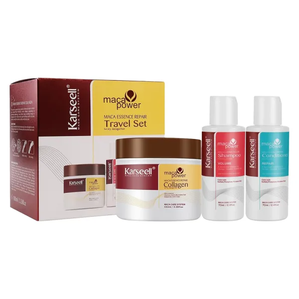 Kit Karseell - Shampoo + Condicionador + Máscara - 70/70/100mL