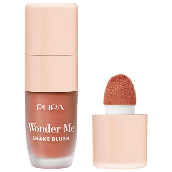 Blush Líquido Pupa Milano Wonder Me Shake - 004 Sex On The Beach - 5.5ML