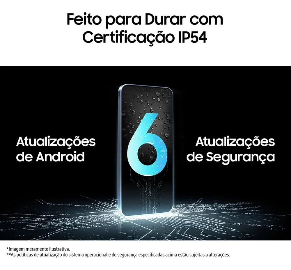 Smartphone Samsung Galaxy A16 5G – 128GB 4GB RAM Preto