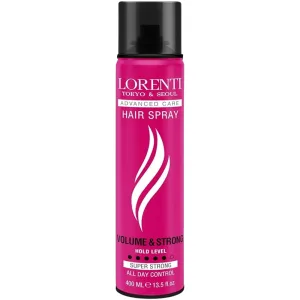 Spray Fixador Lorenti Hair Spray Volume & Strong Super Strong - 400ML