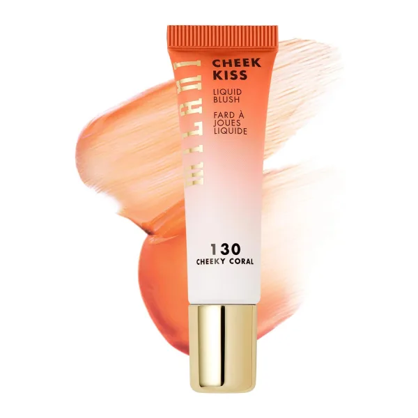 Blush Milani Cheek Kiss FBW169-130 - Líquido - Cheeky Coral
