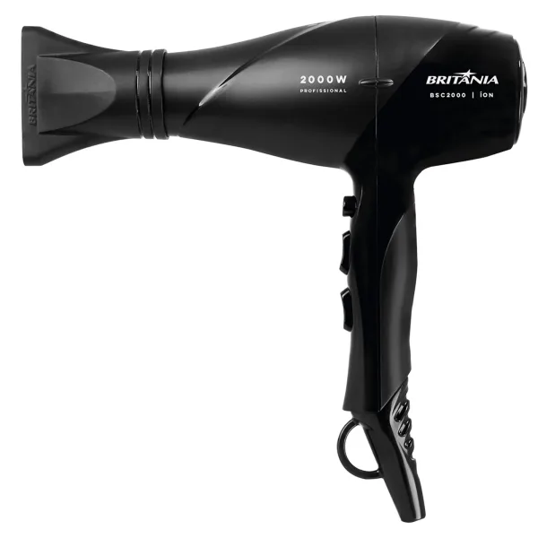 Secador de Cabelo Britânia BSC2000 - 2000W - 110V/60Hz - Preto
