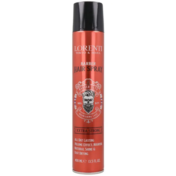 Spray Fixador Lorenti Barber Hair Splay Xxtra Strong - 400mL