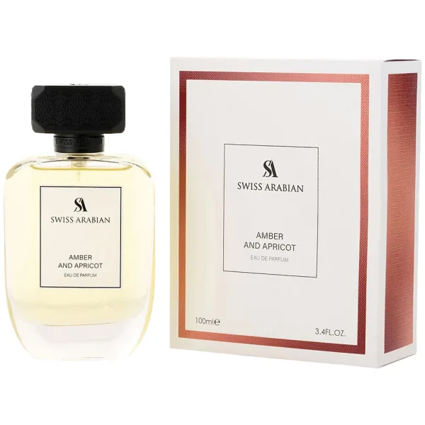 Perfume Swiss Arabian Amber And Pricot - Eau de Parfum - Unissex - 100ML
