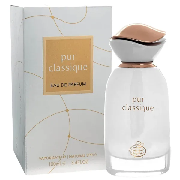 Perfume Fragance World Pur Classique - Eau de Parfum - Unissex - 100ML