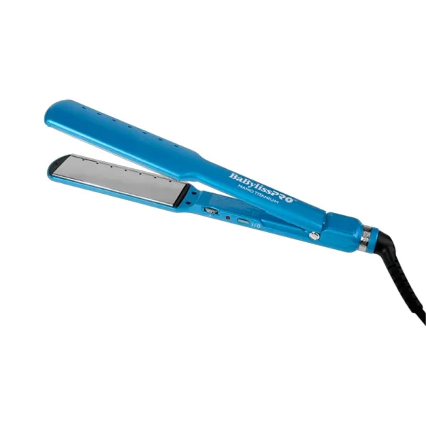 Prancha para Cabelo Babyliss Pro Nano Titanium BNT4083TUZ - 56W - Bivolt - Azul