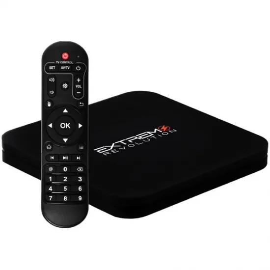 Azamerica Extremo Revolution 4K: IPTV, Wi-Fi e Canais HD
