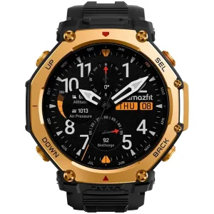 SmartWatch Amazfit T-Rex 3 Pro A2444 - Bluetooth/GPS - 48MM - Black Gold