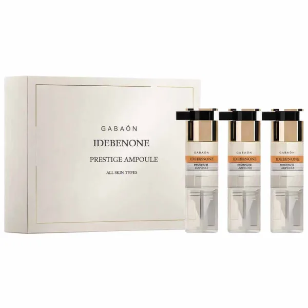 Kit Sérum Facial Gabaón Idebenone Prestige Ampoule - 9ML + 1ML + 1ML