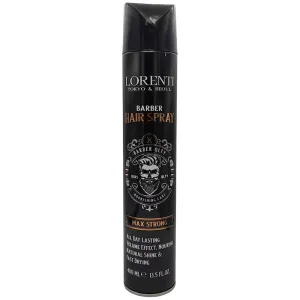 Spray Fixador Lorenti Barber Hair Spray Max Strong - 400mL