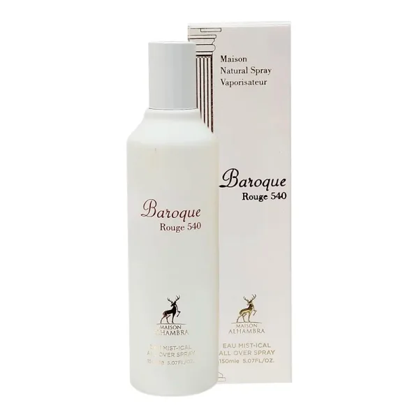 Splash Corporal Maison Alhambra Baroque Rouge 540 - Eau Mistical - Feminino - 150ML