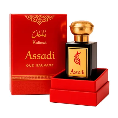 Perfume Kalimat Assadi Oud Sauvage - Eau de Parfum - Unissex - 100ML