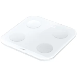 Balança Digital Huawei Scale 3 DBY-B19 - Até 150Kg - Bluetooth/Wi-Fi - Frosty White