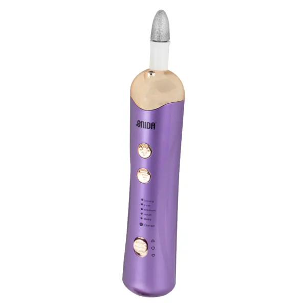 Kit Lixador de Unha Onida ON-0625 - 8 em 1 - 3W - Recarregável - Lilas