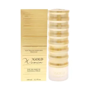 Perfume New Brand Prestige Gold Women - Eau de Parfum - Feminino - 100ML