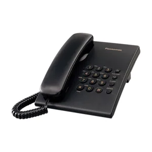 Telefone Panasonic KX-TS500LX1B - Preto