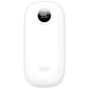 Aquecedor de Mãos e Carregador Portátil XO XO-PHW01 - 2 em 1 - Tela Digital - 4000mAh - Branco