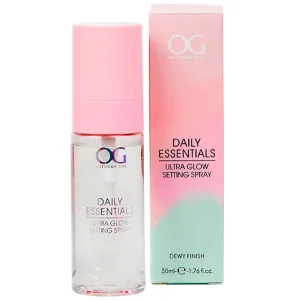 Spray Fixador Facial Outdoor Girl Daily Essentials Ultra Glow Setting Spray Dewy Finish FS5576H - 50mL