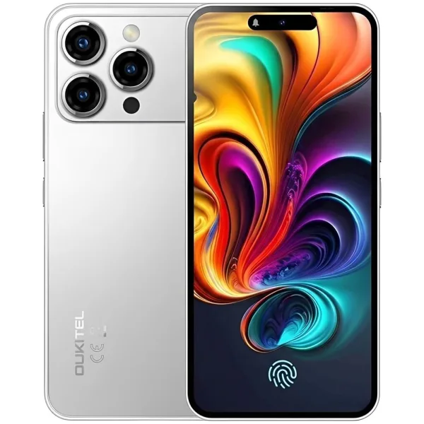 Celular Oukitel P1 Pro - 4/256GB - 6.7'' - Dual-Sim - Silver