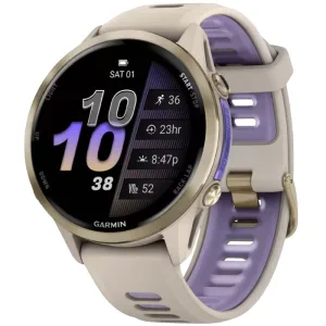 SmartWatch Garmin Forerunner 970 010-02969-02 - Bluetooth - Wi-Fi - GPS - French Gray