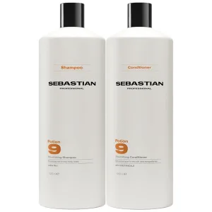 Kit Shampoo + Condicionador Sebastian Professional Potion 9 Nourishing - 1L