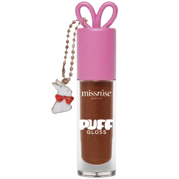 Gloss Miss Rôse Puff PY7701-535H - Com Chaveiro - 2.5ML