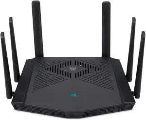 Roteador Acer Predator Connect W6x Wi-Fi 6 AX6000 de banda dupla Quad-core A53
