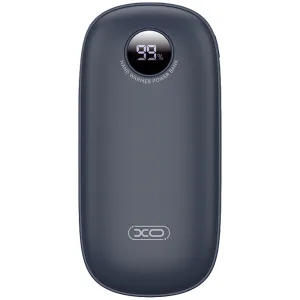 Aquecedor de Mãos e Carregador Portátil XO XO-PHW01 - 2 em 1 - Tela Digital - 4000mAh - Azul