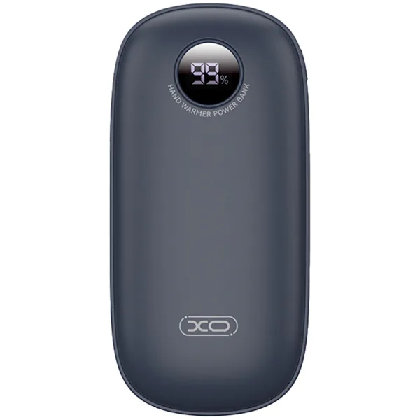 Aquecedor de Mãos e Carregador Portátil XO XO-PHW01 - 2 em 1 - Tela Digital - 4000mAh - Azul