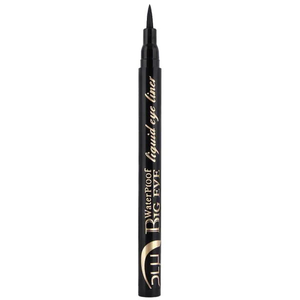 Delineador Miss Rôse Big Eye Waterproof 7402-117H - À Prova D'água - Preto - 2ML