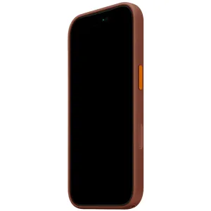 Capa Protetora Apple TechWoven Case Magsafe - Para Iphone 16 - Poliéster - Marrom