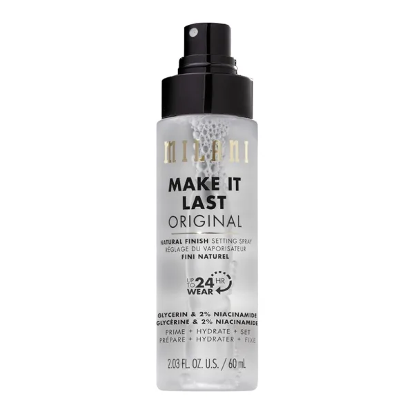 Spray Fixador Milani Make It Last Orignal 03 - 3 em 1 - 60mL - Natural Finish