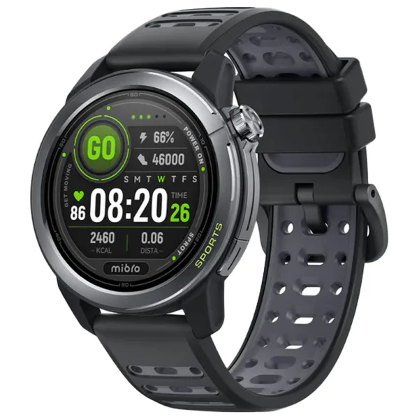 SmartWatch Mibro GS Active 2 XPAW024 - Bluetooth - Pulseira Extra - Dark Gray