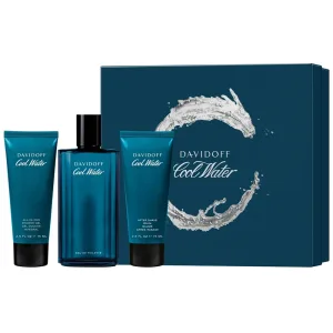 Kit Davidoff Cool Water - Eau de Toilette - Masculino - 3 em 1 - 75ML + 125ML + 75ML