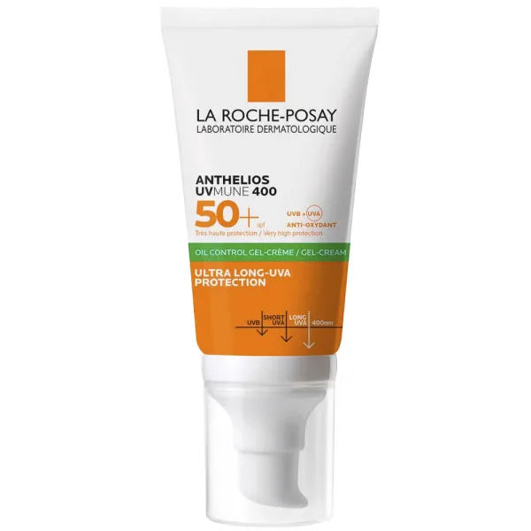Protetor Solar La Roche-Posay Anthelios Uvmune 400 Oil Control Gel Creme - SPF 50+ - 50ML