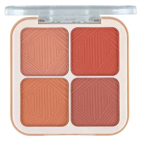 Paleta de Sombras Miss Rôse Flushed Pink 7004-053N2 - 12Gr - 4 Cores