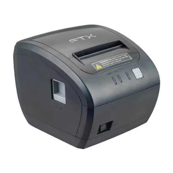 Impressora Térmica FTX FTXP-80S - RED/USB/Serial/RJ-11 - 80 mm - Bivolt - Preto