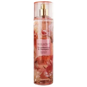 Colônia Body Mist Miss Rôse - 250ML - Strawberries & Champers